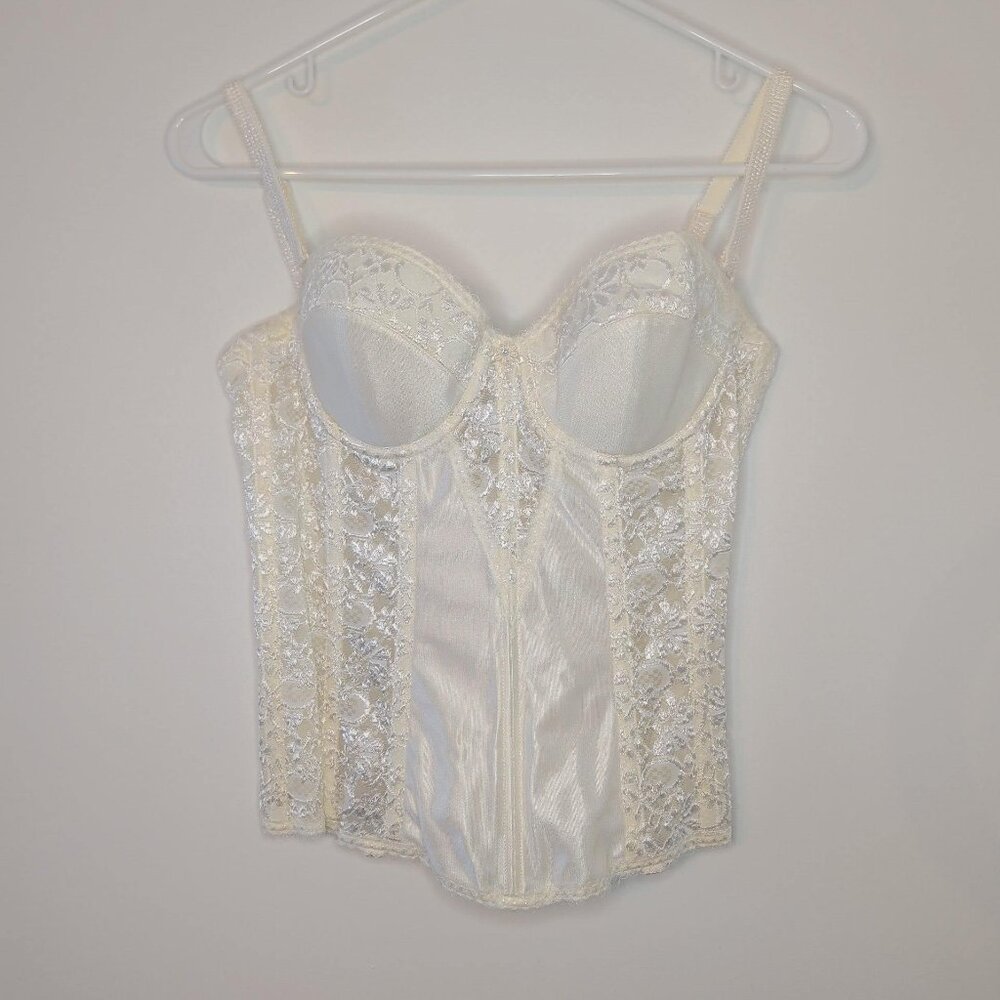 Bridal Ivory Satin Corset